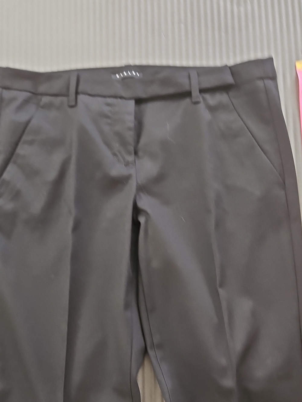 Sisley Women's Black Tailored Trousers